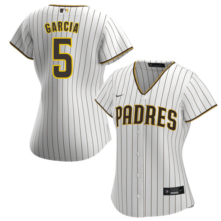 Nike Women #5 Greg Garcia San Diego Padres Baseball Jersey Sale-White